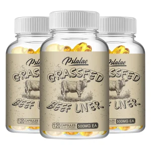 Grass Fed Beef Liver Supplement 120 Capsules Supports Energy