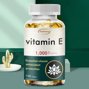 Vitamin E Supplement 1000IU - Antioxidant, Cellular Respiration, Skin Health