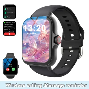 Smart watch with full touch screen, call, message reminder