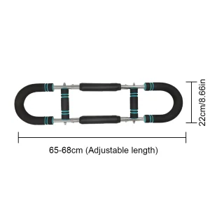 Twister Arm Exerciser with Foam Handle Adjustable Spring Workout Bar