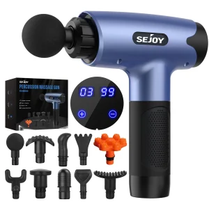 Sejoy WS-028 Fascia Gun Tissue Massager 30 Speeds Lightweight