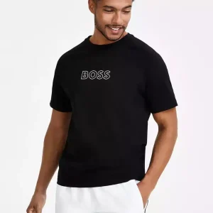 Hugo Boss Men's Short-Sleeve Crew Neck Running T-Shirt