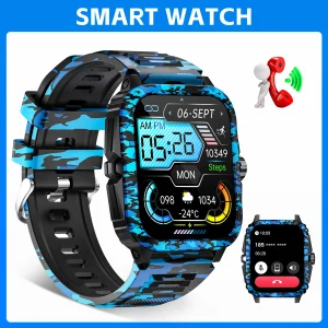 LaNikar Smart Watch 3ATM Waterproof Men  Fitness Tracker