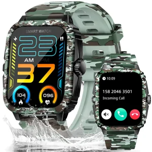 LaNikar Smart Watch 3ATM Waterproof Men  Fitness Tracker